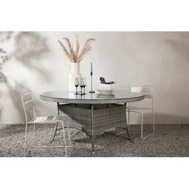 VCM ebuy24 Volta Esstisch Ø150cm Grau