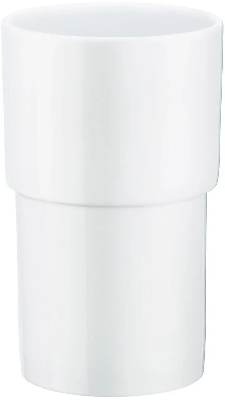 Smedbo Ersatbehälter aus Porzellan O334, Ersatzteile, weiß/porzellan