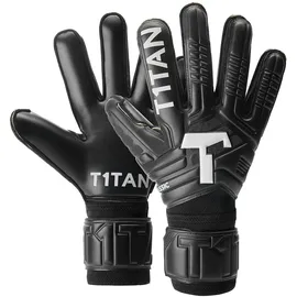 T1TAN Torwarthandschuhe für Erwachsene Classic 1.0 Black-Out schwarz 6