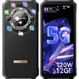 Blackview BL9000 5G 24 GB RAM 512 GB Schwarz