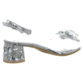 LAURA VITA Damen Sandalen #SeoVarYear# für Damen, silber, 40 EU