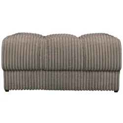 Hocker Date mit Cordbezug, Mud