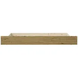 OTTO home Bettschubkasten OTTO HOME "CAPRE', passend für »Capre«-Bett", kiefer, B:192cm H:22cm T:68cm, Massivholz, Schubladen, Bettschubkasten, für Kinderzimmer, Schlafzimmer und Jugendzimmer, aus Massivholz
