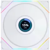 Lian Li Lian-Li Uni Fan Tl LCD (140 mm, 1 x), PC Lüfter, Weiss