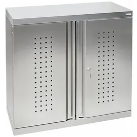 stumpf metall Stumpf Edelstahl-Umweltschrank Cabinox, 900x900x400mm, 2 dichtgeschweißte Wannen