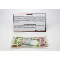 Afghanistan: Drei Banknoten