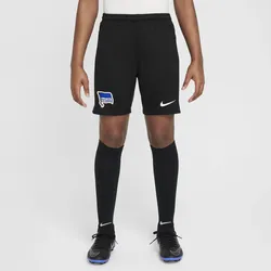 Hertha BSC 2024/25 Stadium Home/Away Nike Replica Dri-FIT Fußballshorts für ältere Kinder - Schwarz, L