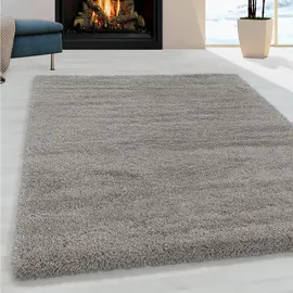 Ayyildiz Teppiche Fluffy 3500 Hochflorteppich 80 x 150 cm beige