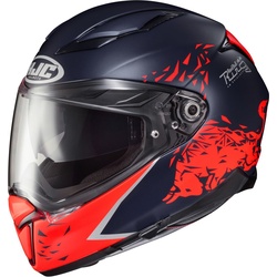 HJC F70 Spielberg Red Bull Ring Helm, rot-blau, Größe XL für Männer