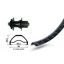 XLC H-RAD 27.5" RW-A14 6-LOCH..SZTA 12 32L