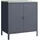 casa.pro Outdoor Schrank Bolognano 92x80x50 cm Dunkelgrau, matt