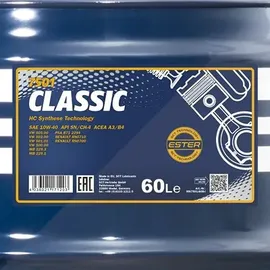 Mannol Classic 10W-40 7501 60 l