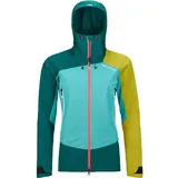 Ortovox Damen Bergsport Softshelljacke Westalpen ice waterfall, L