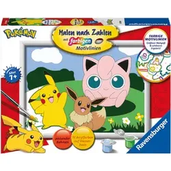 Pokémon Abenteuer - Malen nach Zahlen