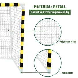 Umbro Fußballtor Schwarz/Gelb 300 x 200 x 110 cm