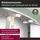 Paulmann LED Möbeleinbauleuchten 3er Set rund 65mm 3x2,5W 3000K Weiß