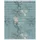 Lichtblick Plissee LICHTBLICK ORIGINAL 60 x 130 cm Aqua Floral - Blau