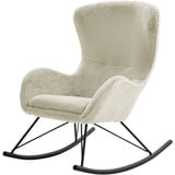 MCA Furniture »ORIOLO«, Polyester, in kuscheliger Teddy Optik, beige