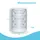 Intirilife Doppelwandiges Teeglas 0,19 l 4-tlg.