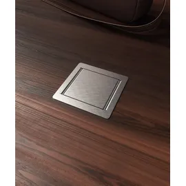 bs bodensteckdose Klappdeckelsteckdose 1-fach Weiß