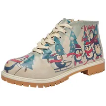 DOGO Damen Shortcut Fashion Boot, Mehrfarbig, 37 EU