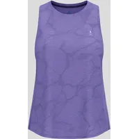 Odlo Damen Zeroweight Engineered Chill-Tec Top (Größe XL, lila)
