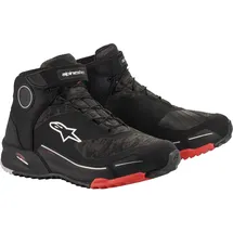 Alpinestars CR-X Drystar Motorradschuhe - Schwarz/Braun/Rot - 9