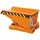 Bauer Kippbehälter Stahl 0,15 m3 orange