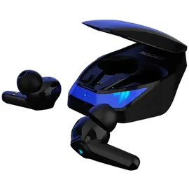 SADES Wings 200 TW-S02 In-Ear-Kopfhörer (kabellos, Stereo, mit Mikrofon, Bluetooth 5.0, automatische Kopplung) - Schwarz