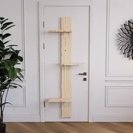 QLS Katzenleiter Katzentreppe Türmontage 3 Stufen 180cm DEKO