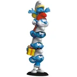 Plastoy Schlümpfe Resin Statue Schlumpfsäule Polychrome Edition 50 cm
