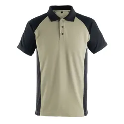 Polo-Shirt "BOTTROP" Unique - 3XL - khaki/Schwarz