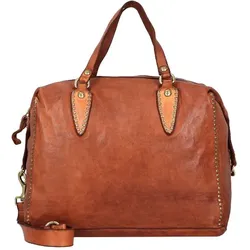 Campomaggi Handtasche Leder 35 cm cognac