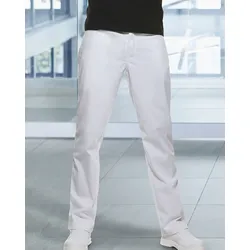 KARLOWSKY Herrenkochhose Manolo - white - 54