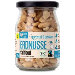fairfood Erdnüsse Geröstet & Gesalzen bio