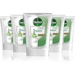 Dettol Soft on Skin Set Nachfüllpackung für berührungslose Seifenspender vorteilhafte Packung Aloe Vera