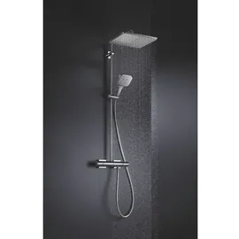 Grohe Rainshower SmartActive 310 Duschsystem mit Thermostatbatterie - chrom,