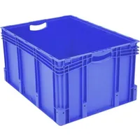 BITO 1658721 Stapelbehälter lebensmittelgeeignet (L x B x H) 800 x 600 x 420mm Blau