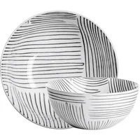 Gusta 6x Gusta Schüssel TT Stripes Ø15,7x7,7, Schüssel +