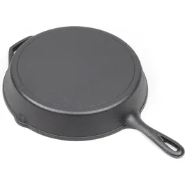 Wiltec Bratpfanne Ø 30 cm Gusseisen