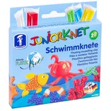 TrendAlliance GmbH JUNiORKNET Schwimmknete Knete 5 Stangen farbl. sortiert 65 g