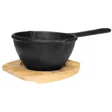 Gusseisenkuss Soßentopf 12 cm rund