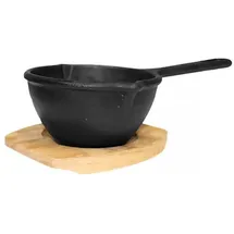 Gusseisenkuss Soßentopf 12 cm rund