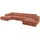 altdecor Wohnlandschaft IREA-U2-v3 - 386x165x77 cm Apricot