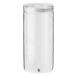 RIG-TIG Vorratsdose Store it 1500 ml Glas Grau Hellgrau