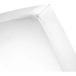 Spannbettlaken CINDERELLA "Spannbettlaken (bis 25 cm)", weiß, B:90cm L:210cm, Renforcu00e9, Obermaterial: 100% Baumwolle, Laken, Fühlt sich angenehm auf der Haut an