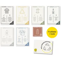 Frank Paperman Frank Paperman® | 7 Aufkleber Mülltrennung |