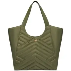 Pinko  Taschen TOTE BAG PUZZLE RECYCLE  in Grün, Einheitsgrösse