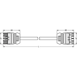 WAGO GmbH &amp; Co. KG konfekt.Verbindungsleitung 771-9985/016-101