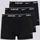Nike Slips 3 Einheiten Black / Black M